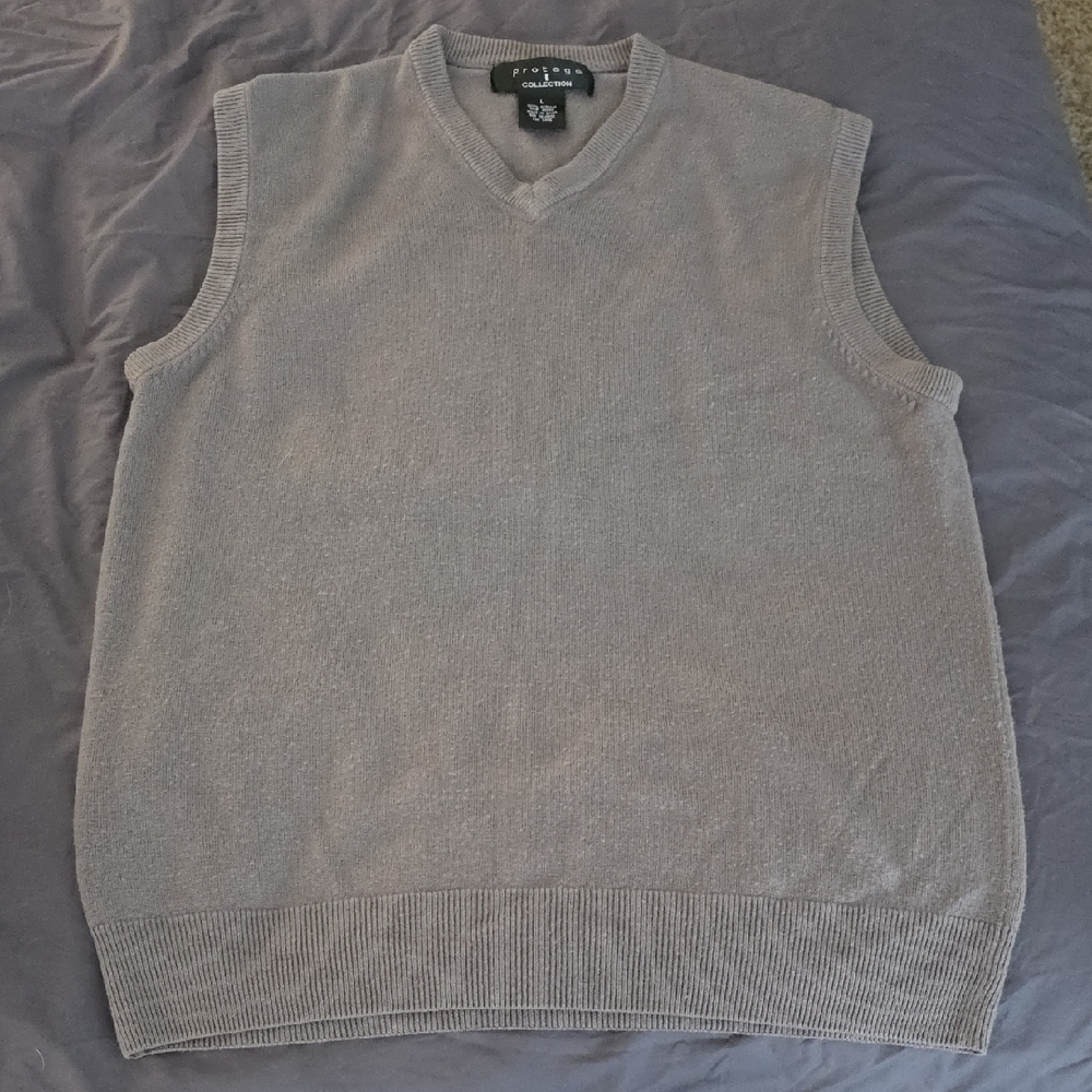Gray Sweater Vest